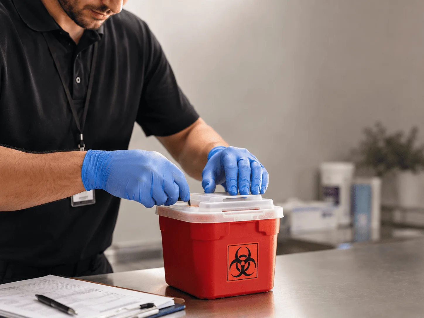 Why choose Sharps Waste Disposal in Lomax, IL